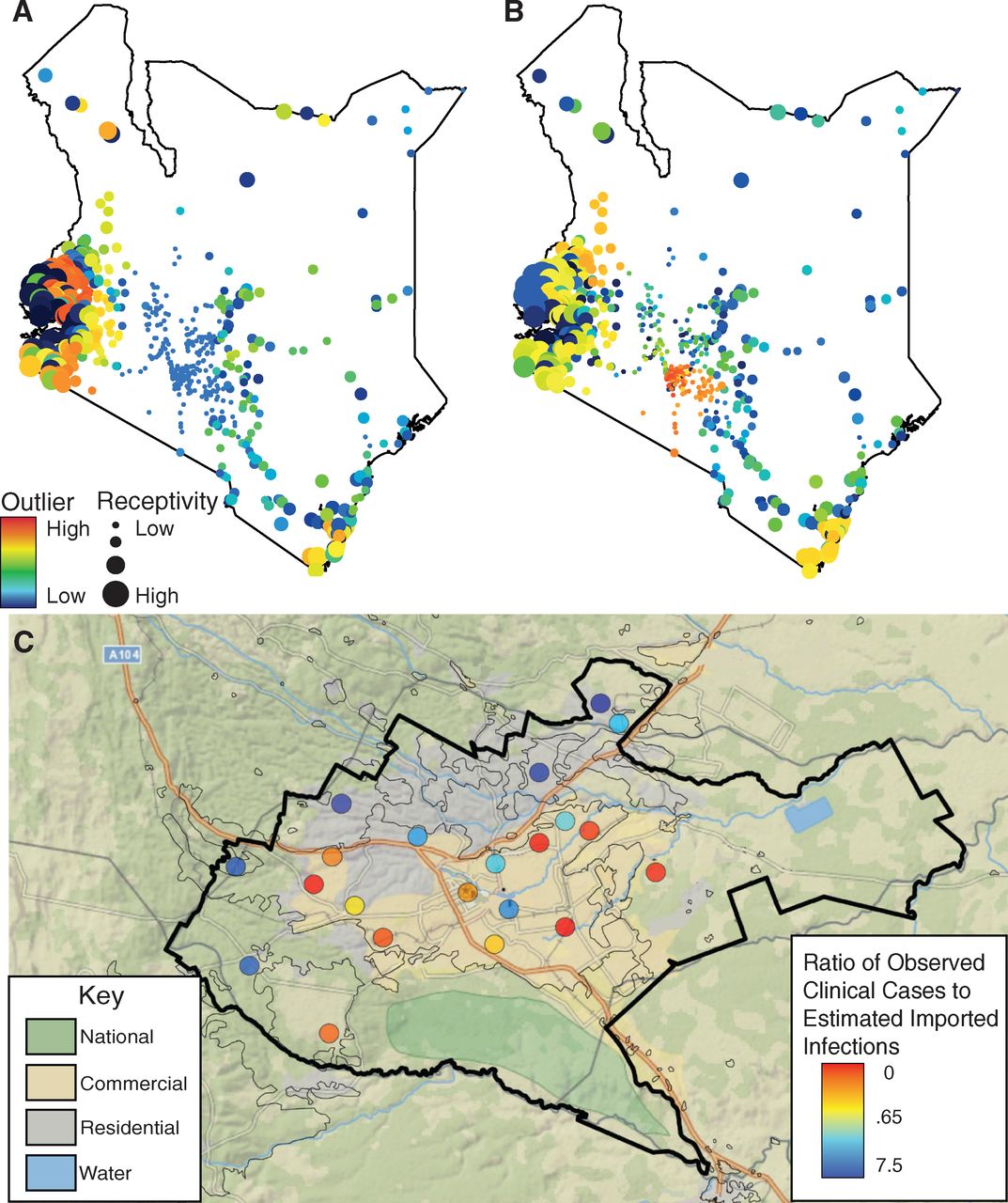 Quantifying The Impact Of Human Mobility On Malaria